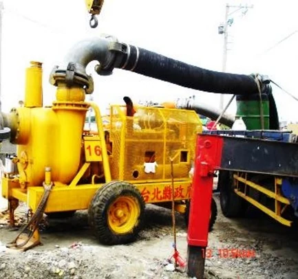 大型移動式抽水機